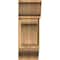 Ekena Millwork Legacy Traditional Rough Sawn Bracket w/ Offset Brace, Western Red Cedar, 8"W x 18"D x 22"H BKT0806X18X22LEC01RWR - alternate 4